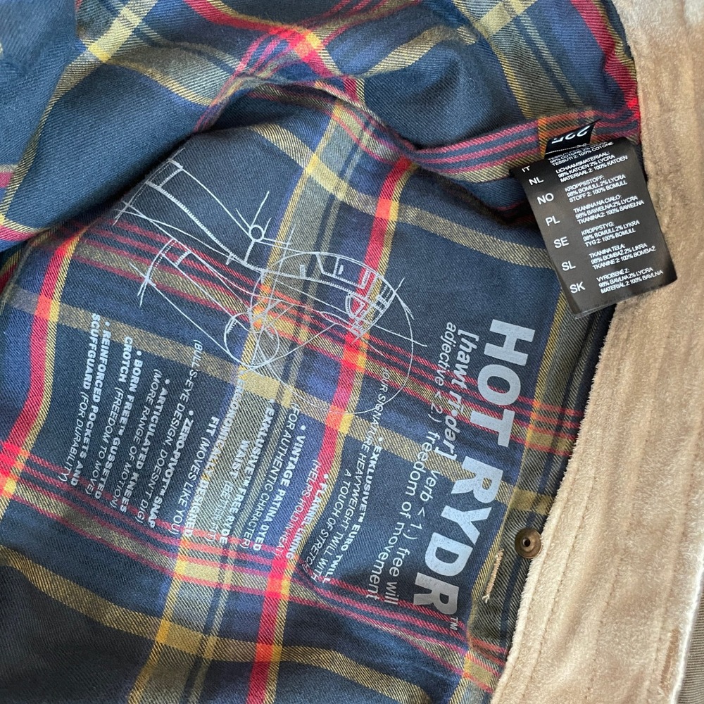 Kuhl Hot Rydr Mens 42x32 Brown Flannel Lined Utility Pants 5113 Gorpcore Outdoor - Picture 4 of 11